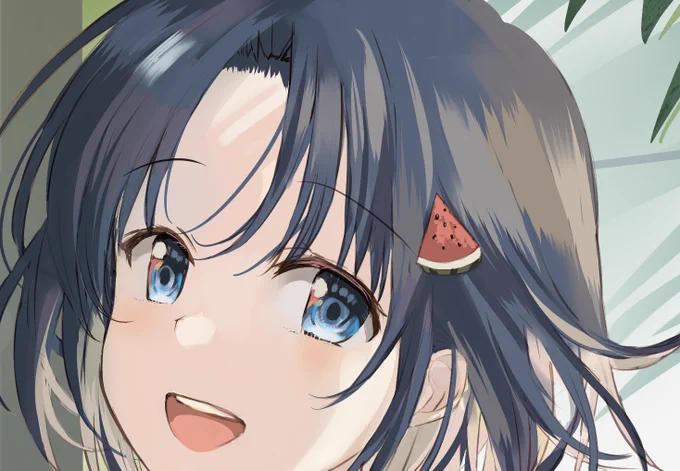 FANBOXオーダー絵。この娘久々に描いたぜ!って言おうと思ったけど、結構ちょくちょくオーダー頂いて描いてた