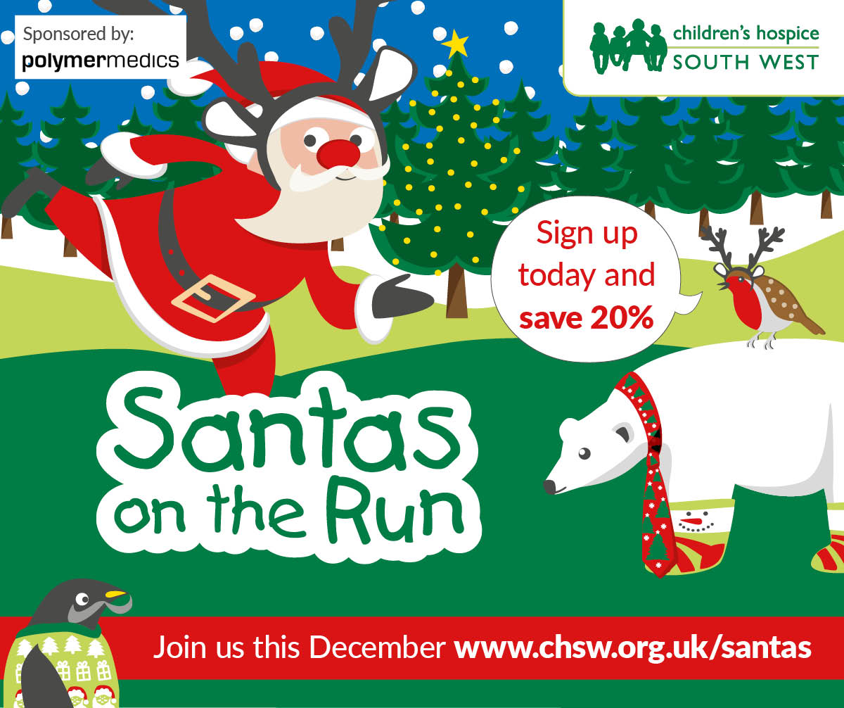 🎅 Don't miss out on #SantasOnTheRun at the @EdenProject and #CharltonFarm, North Somerset, this December 🎅📣
This is your last chance to save 20% on our Elfie Early-Bird tickets before Thursday 2 November. 💚
chsw.org.uk/santas

#CHSWSantas