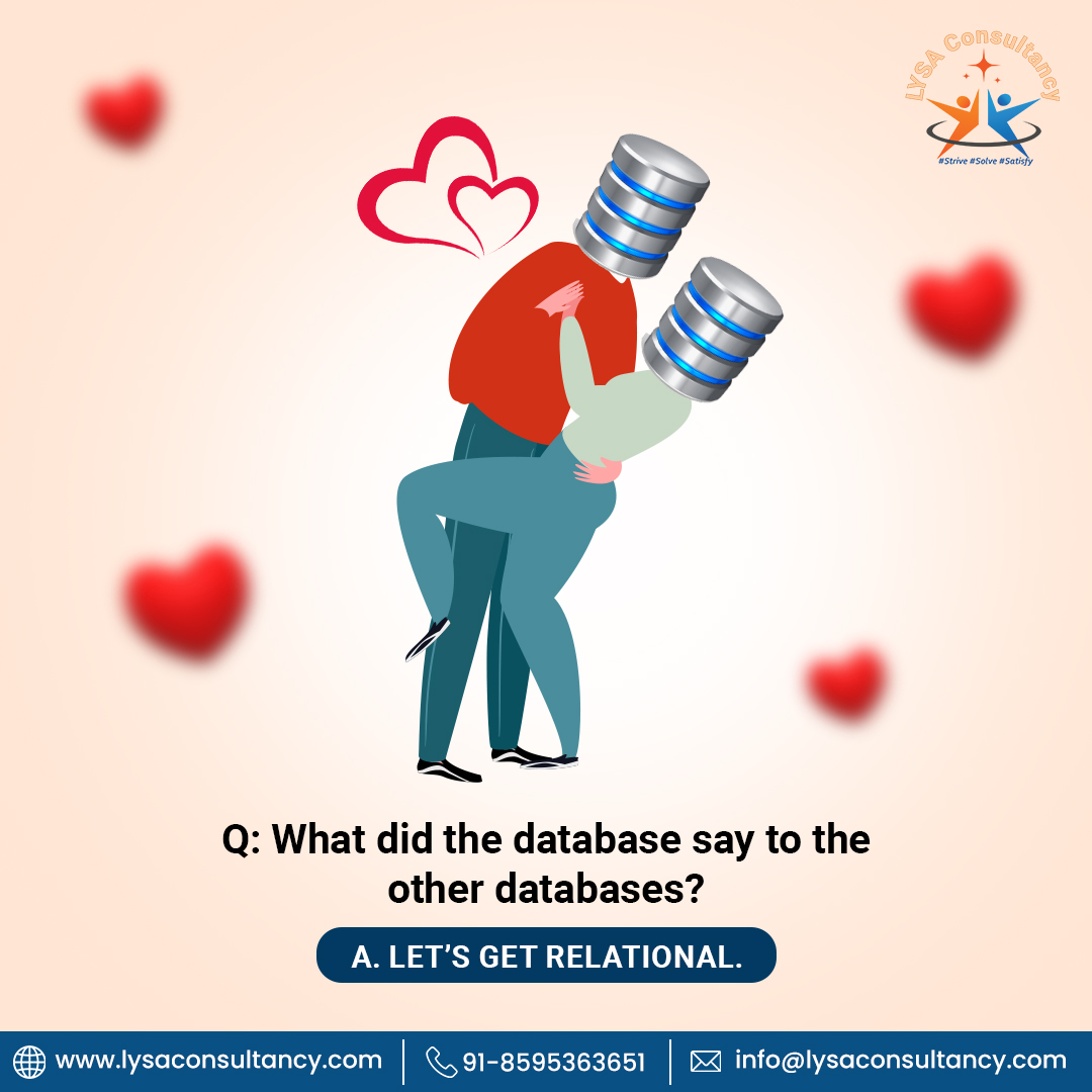 lysaconsultancy's tweet image. Explore the power of database partnerships and discover a world where information seamlessly converges. 🤝
Stay connected, stay ahead. 💼
Explore more at - lysaconsultancy.com
#DBASolutions #DBASupport #DatabaseOptimization #DataSecurity #DatabaseExperts #RemoteDBA
