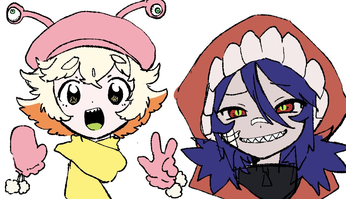 「珍しくコンセプトほぼ無しでキャラ作ってる」|いいえて妙太郎のイラスト