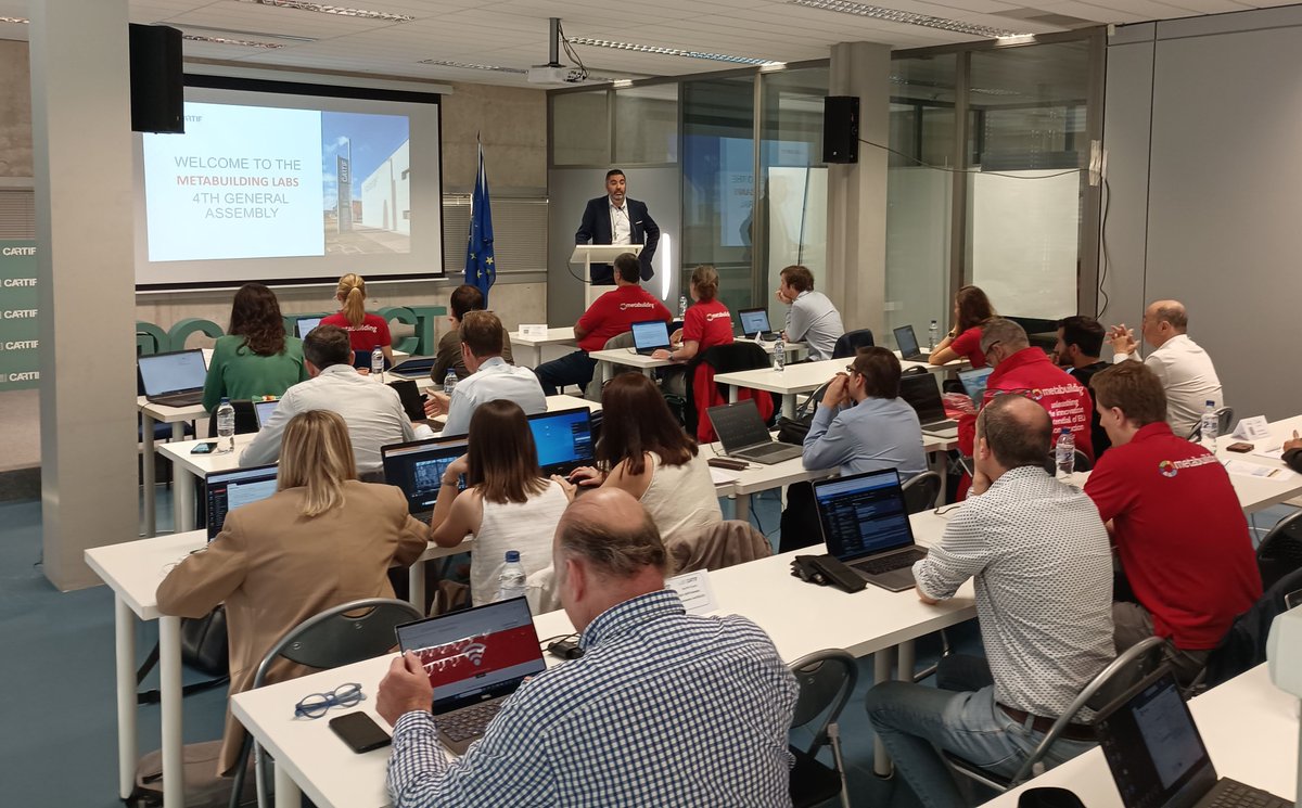 MBLabsProject's tweet photo. 👉Last week @MBLabsProject 4th General Assembly👩‍👩‍👧 took place in #Valladolid at @CARTIFCT premises, who jointly organized the agenda with @NobatekInef4, with the support of @SEZ_Europa, @ecowiseuk, and @R2MSolution.
https://t.co/a8DjvNr6Nc
@EU_Commission #METABUILDINGLABS https://t.co/5ufz8D40ay