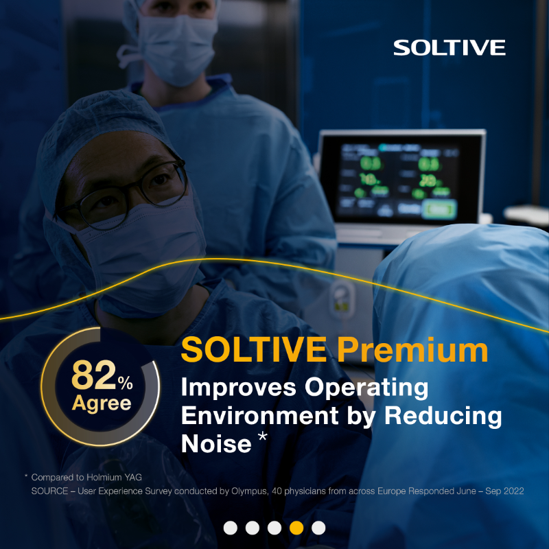 OlympusMedUKIE's tweet photo. Are you a #urologist looking to improve your #operating environment? Well 82% of customers surveyed by us agree that SOLTIVE Premium improves their operating environment by reducing noise. 

Find out how you can experience the difference now: https://t.co/u7tKxClA5G