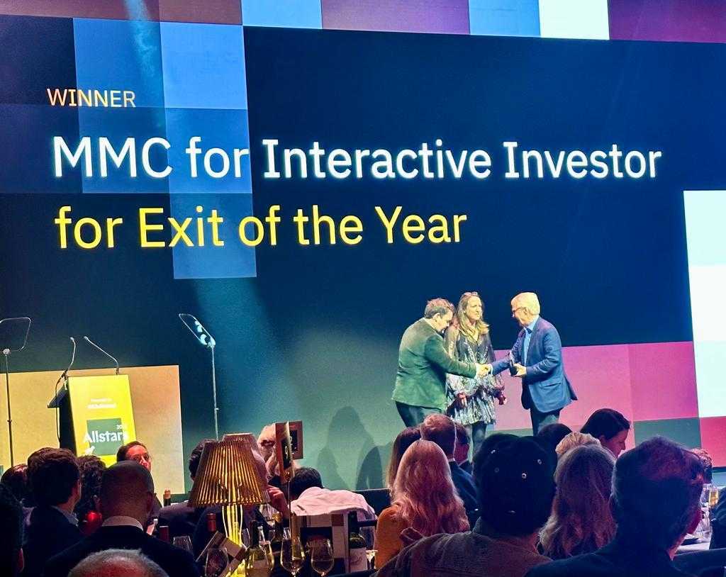 MMC_Ventures's tweet image. We are delighted that Interactive Investor (@ii_couk)  won Exit of the Year and @mubi won Innovation in Entertainment at the @GPBullhound  #InvestorAllstars Awards 2023!🔥