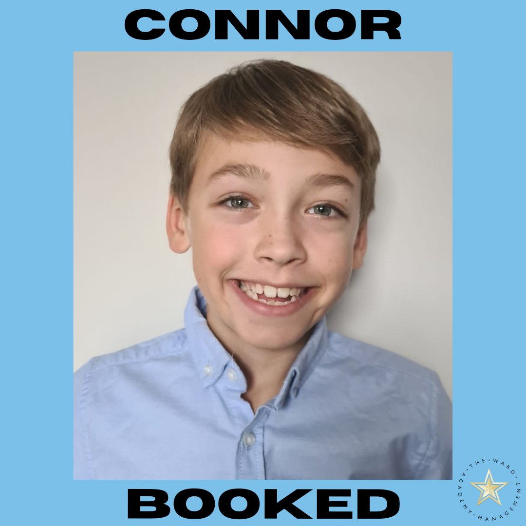 Good luck to our academy class child #CONNOR booked for a short film with a brilliant cast &amp; crew which starts filming this weekend! 

Congratulations Connor! 👏👏