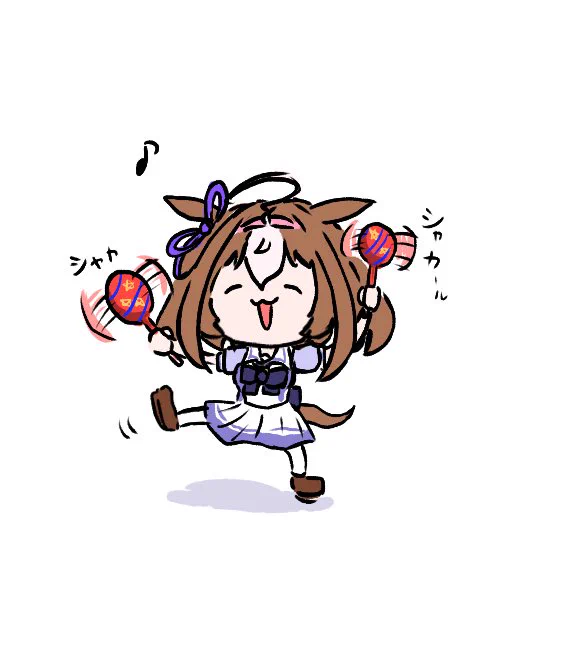 ノリノリなドトウちゃん