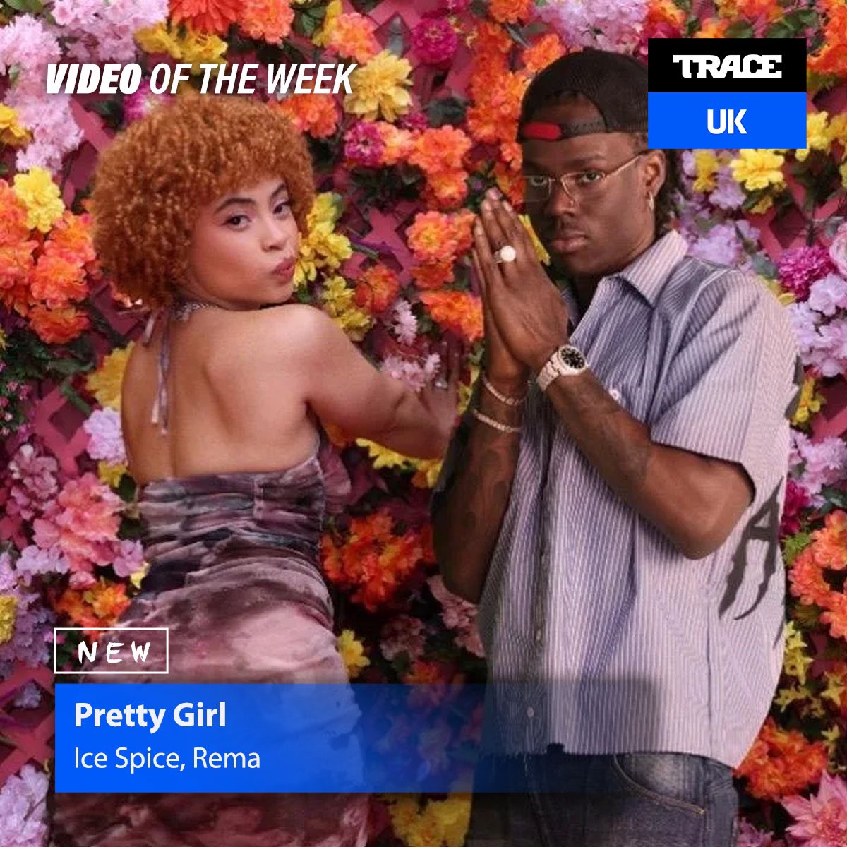 #TraceUK Video of The Week is none other than <a href="/icespicee_/">princess</a> and <a href="/heisrema/">REMA</a> #PrettyGirl 🧡 We love it! Catch it all this week on Samsung TV Plus Channel 4713

#traceuk #trace #samsungtvplus #votw #videooftheweek #music #newmusic #icespice #rema #icespicee #heisrema