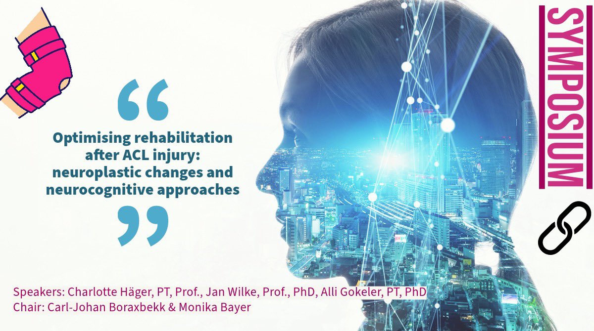 🔗SPOTLIGHT🔦 
How is your approach to ACL rehabilitation? Do you consider neuroplastic changes and neurocognitive approaches? Check out this LINKED symposium for more inspiration 😃
#Sportskongres2024 #linkedsymposiumandworkshop