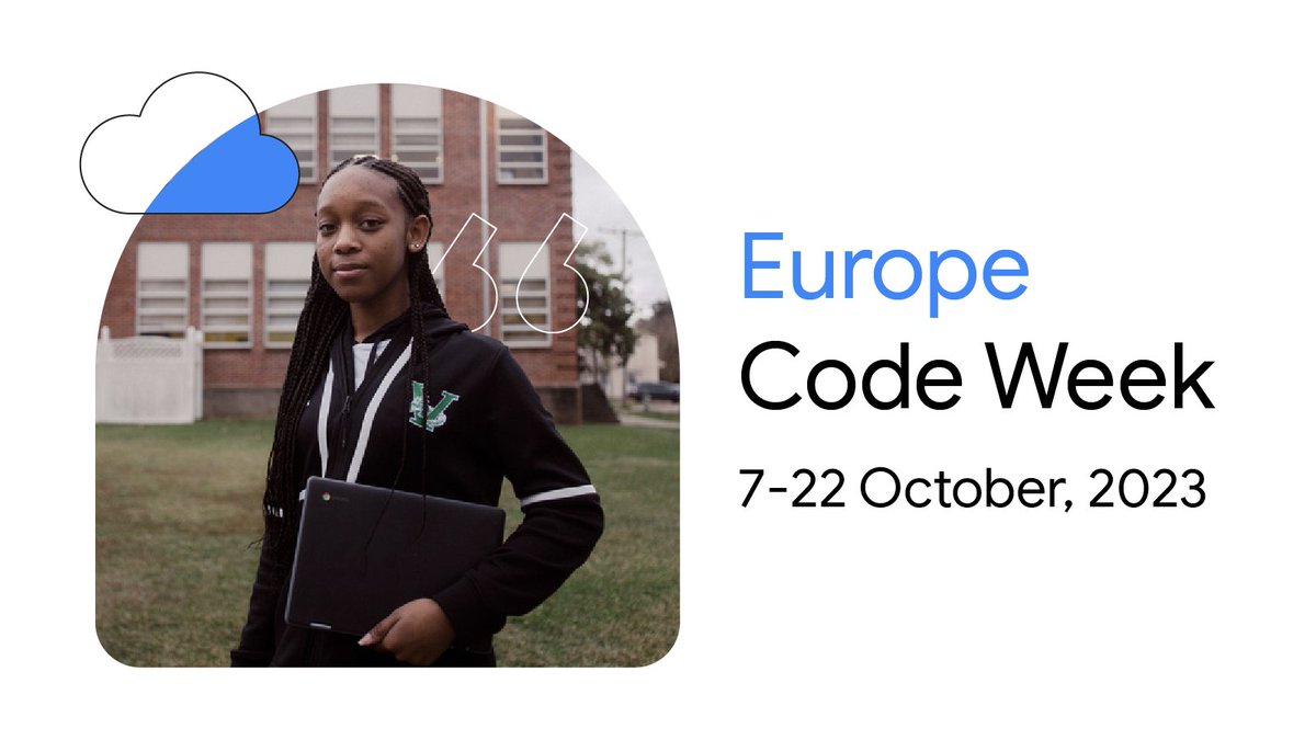 googleeurope's tweet image. In honour of #EuropeCodeWeek, we want to share an eye-opening statistic: Only 18% of computer science (CS) bachelor’s graduates are women. Google works to provide even more opportunities to access CS education and technical careers. Learn more 👉 bit.ly/46EjkJ9