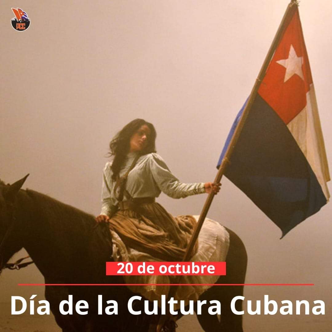 #DíaDeLaCulturaCubana
La cultura escudo y espada de la Nación. #INOTU