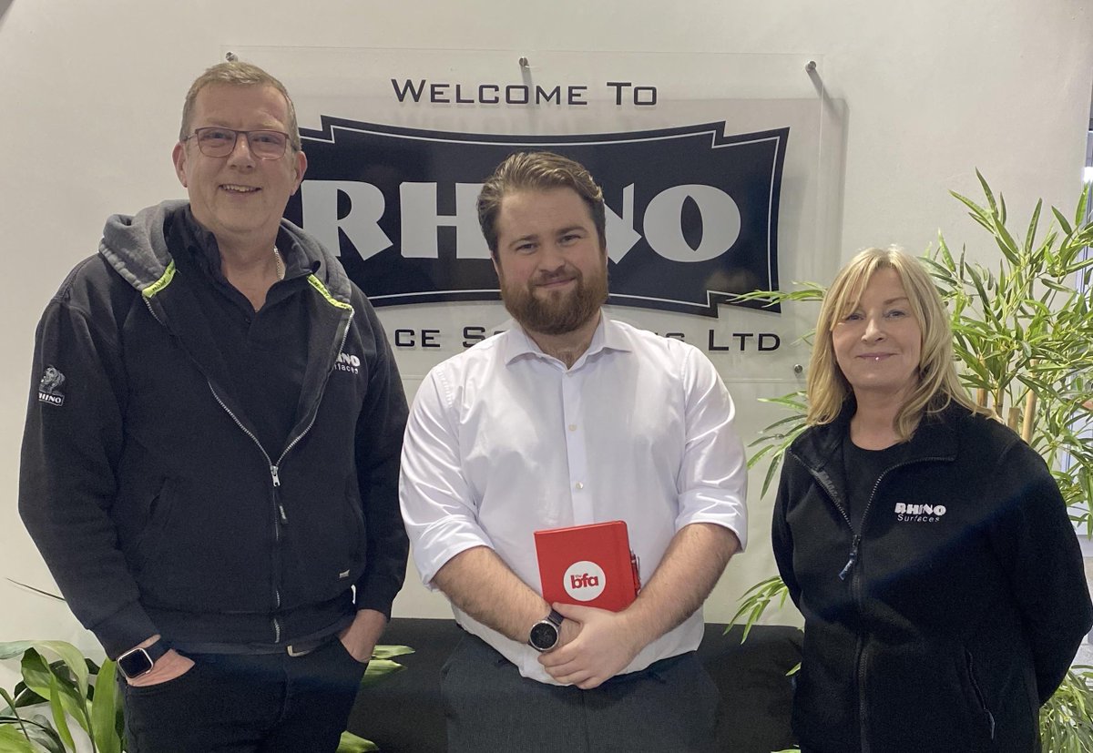 "With over 15 years of success behind us, it felt like a natural evolution for the Rhino brand to become a franchise"

Read more here: rhinosurfaces.co.uk/rhino-surfaces…

Proud members of the <a href="/bfa/">BFA</a>

#ukfranchise #FranchiseOpportunity #bfa #strongertogether