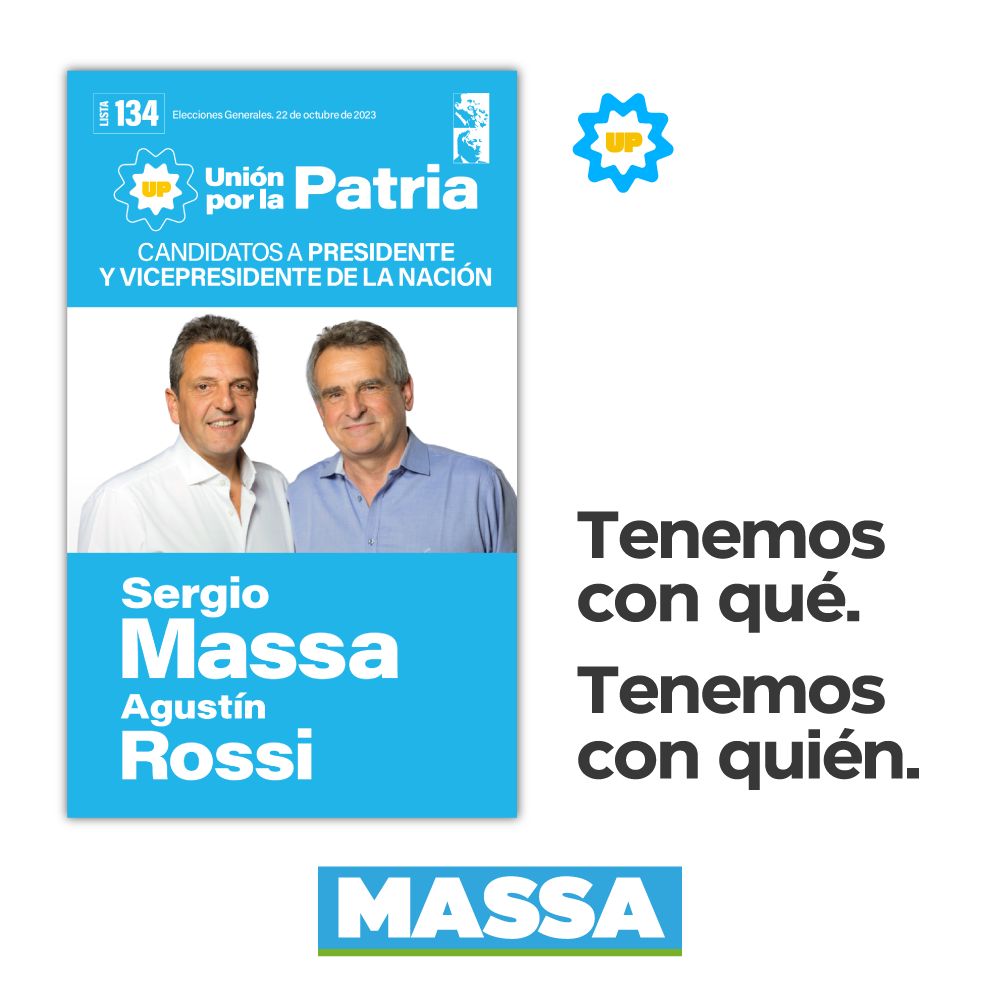 passomarcela's tweet photo. Sergio Massa es el único que tiene la fuerza para construir los acuerdos que se necesitan para un gobierno de unidad nacional. 

El domingo, vayamos a defender la celeste y blanca. 

#MassaPresidente 🩷🇦🇷 https://t.co/o4oPcPJiNj