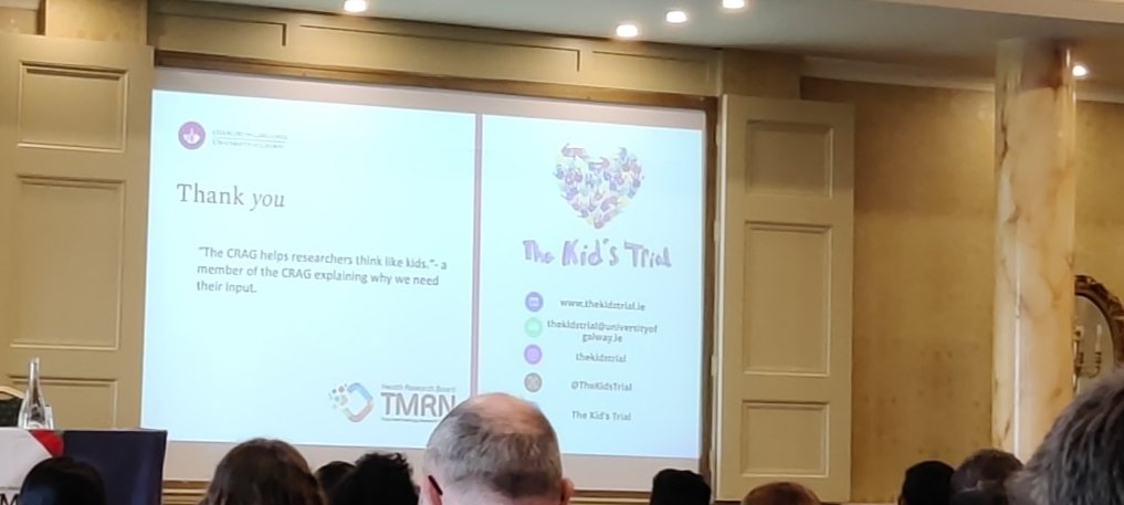 A great overview of @TheKidsTrial recruitment by @SLepageFarrell Challenges and what works! #trialsmethodology