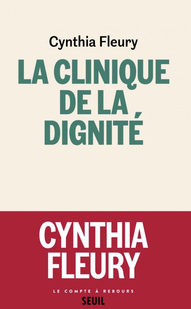 ElodiePinel2's tweet photo. "Quand vous n'avez plus rien, il vous reste la dignité".

Après son travail sur le ressentiment, #CynthiaFleury philosophe et psychanalyste, élabore une "clinique de la dignité". Elle a co-fondé le Réseau Mondial des Femmes Philosophes de l'Unesco.

#FemmesPhilo #VendrediLecture https://t.co/Ux2CTfQRCT
