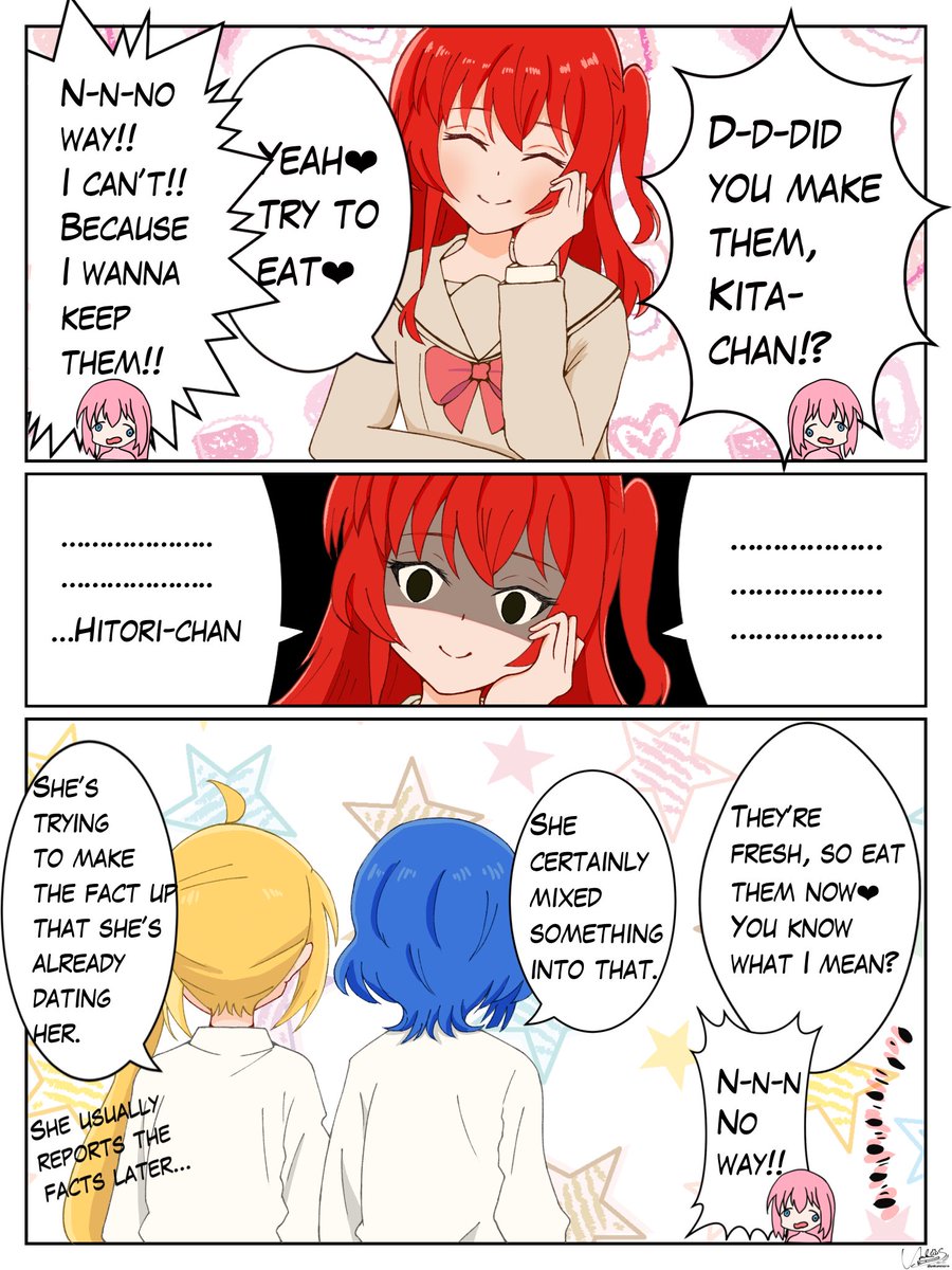 Re-post: #BocchiTheRock Yuri manga (1/10) 
