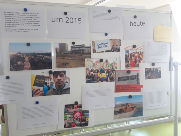 OstMig's tweet photo. Stadtlabor entwickelt partizipatives Ausstellungskonzept (II): Ziel ist, migrantische Perspektiven &amp; Themen der jüngeren Cottbuser Vergangenheit &amp; Gegenwart zu zeigen. 
Eröffnung geplant Sommer 2024
@GSW_TUDresden @BTU_CS @damost_ev @GNCottbus https://t.co/38y3OXd6fk
