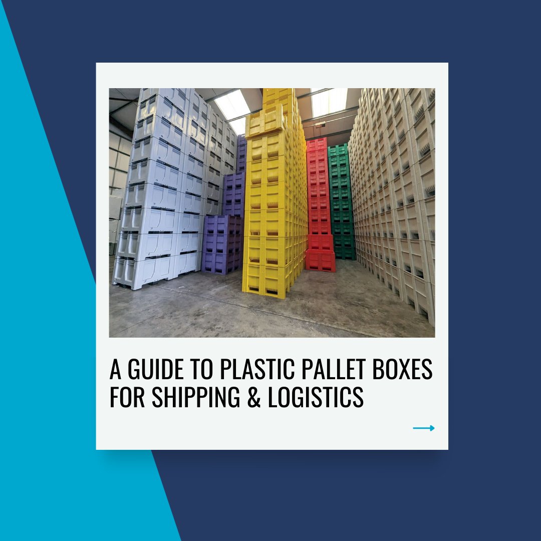 AlisonHandling's tweet photo. A guide to plastic pallet boxes for shipping and logistics📦
There are many types of pallet boxes and knowing which to pick for your shipping strategy is essential...
📖Continue reading here: https://t.co/UtUSJTrGU5
#PalletBoxes #ProductSafety #Pallet https://t.co/Pi2kadQ2Sj