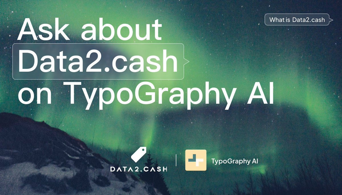 Data2.Cash(🏷️,💵) 🔛 Devconnect tweet media