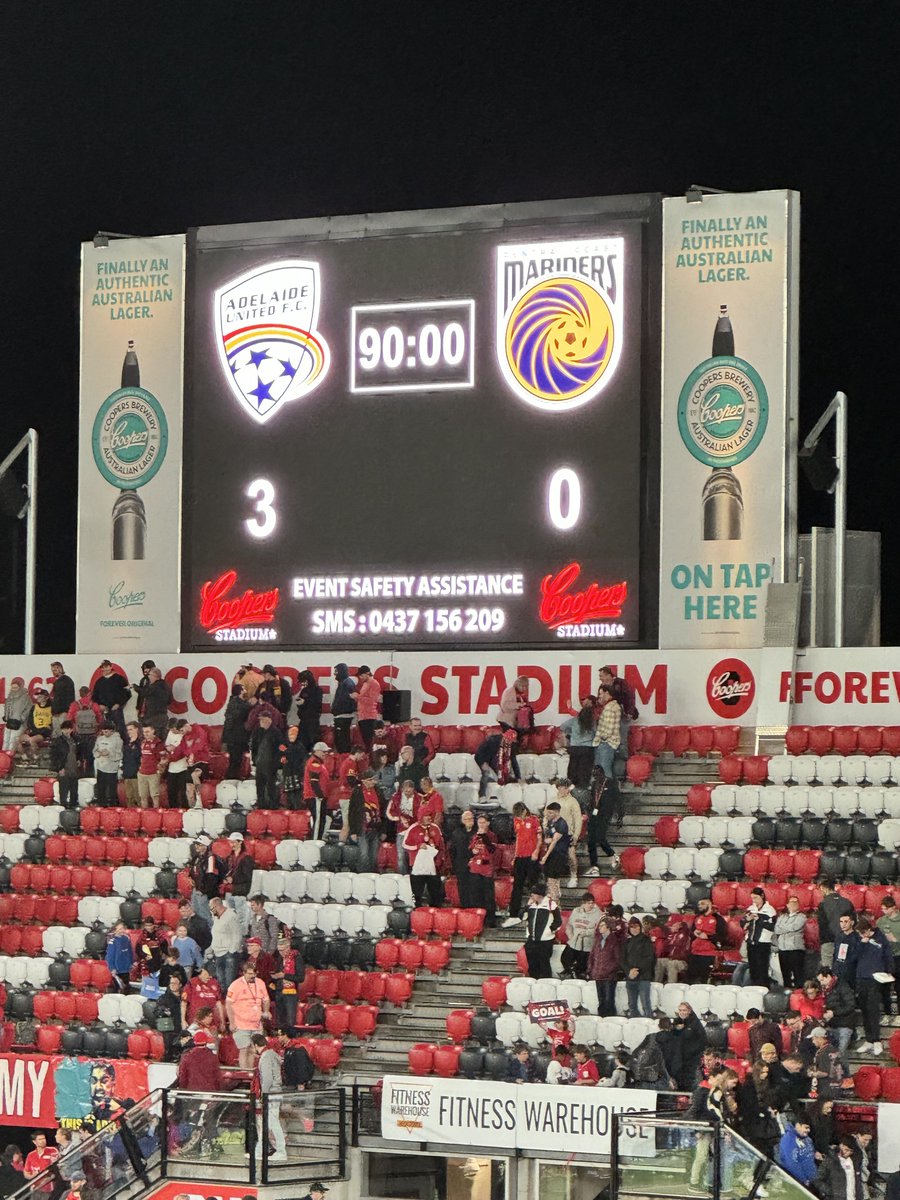 Who cares about the semi final games, everyone knows the first game after Danny Townsend’s departure is the one that matters! #ADLvCCM