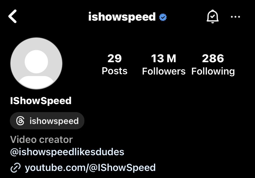 IShowSpeed on Instagram