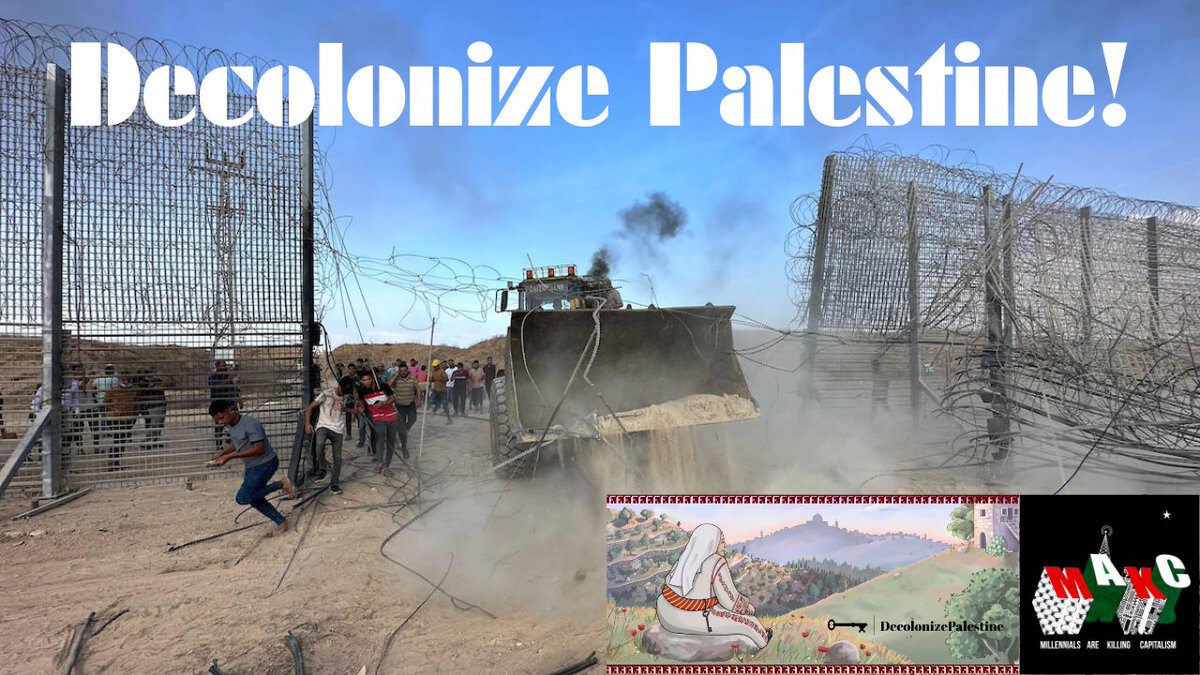 MAKCapitalism's tweet photo. Our conversation with Decolonize Palestine (@DecolonizePS) from yesterday is now streaming here: https://t.co/hbexZqbgs1 https://t.co/TIZtcrLOpF