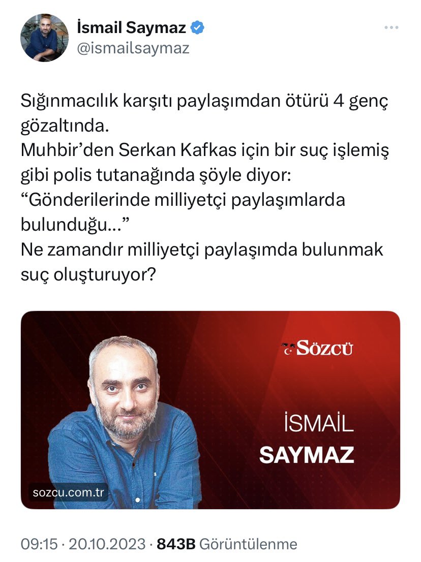 AtilaKaya_MHP's tweet photo. Her Türk milliyetçisinin yapması gerektiği gibi; Başbuğ Türkeş’in, idamını isteyen 12 Eylül mahkemesinde haykırdığı sözleri tekrarlıyoruz: “Milliyetçiliği suç olarak kabul ediyorsanız, ölünceye kadar bu suçun faili olacağım!”. https://t.co/vVHVq87pFO