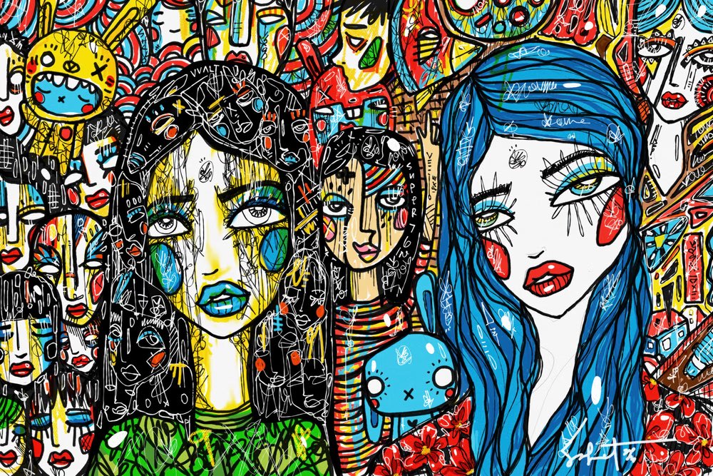 WOW 🤩❤️ I’m a proud owner of this amazing piece!!! I’m in AWE 🔥 Thank you so much Sabet for this amazing, gorgeous artwork!!! Love it, so happy with it 🌸