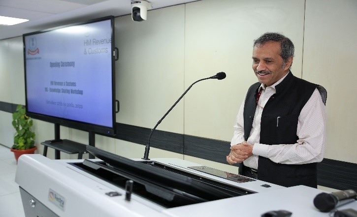 A four-day course was conducted by HMRC, UK at NADT, RC, Delhi in collaboration with HRD, CBDT on 'Risk Intelligence Service'. Eminent dignitaries from HMRC interacted with IRS officers for mutual knowledge sharing about intersection of tax and advanced data analytics.