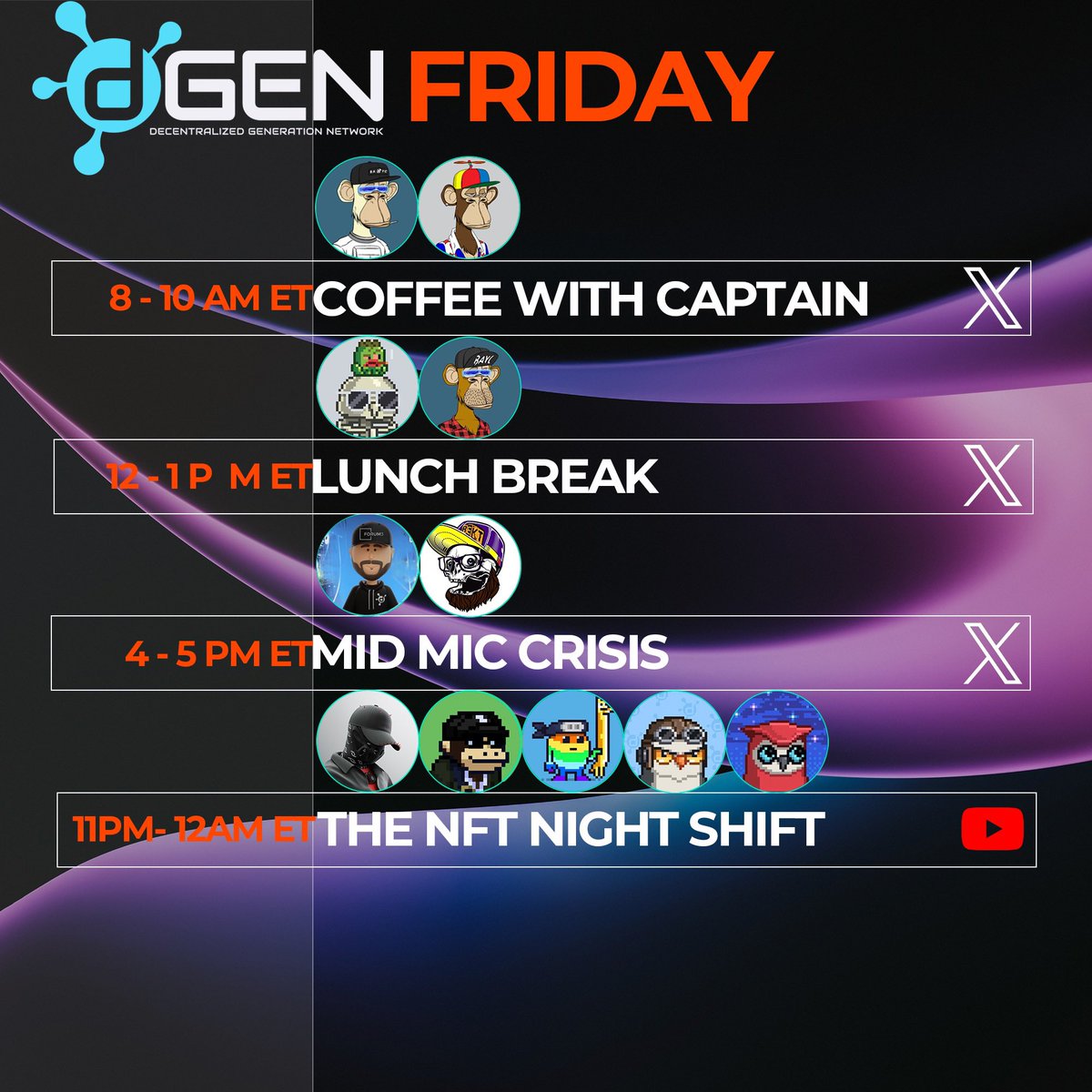 The Coffee with Captain Show tweet media