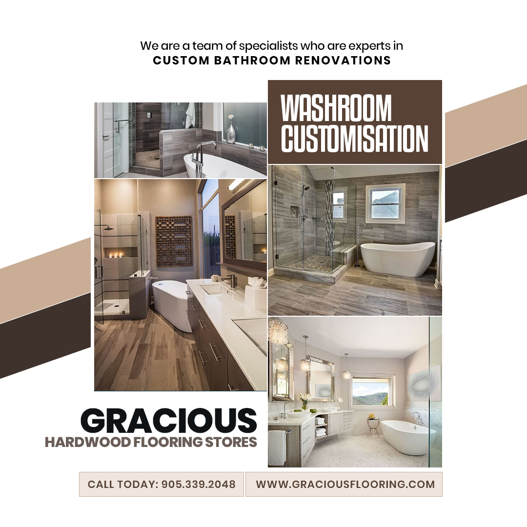 GraciousFloor's tweet photo. Custom washroom Renovations!!
Visit our store today!
Call us: 905-339-2048,  905-458-8000
Website: https://t.co/bq14S6wKFd
#gracioushardwoodflooring #washroomdesign #washroom #washroomrenovation https://t.co/zNoxoimkZU