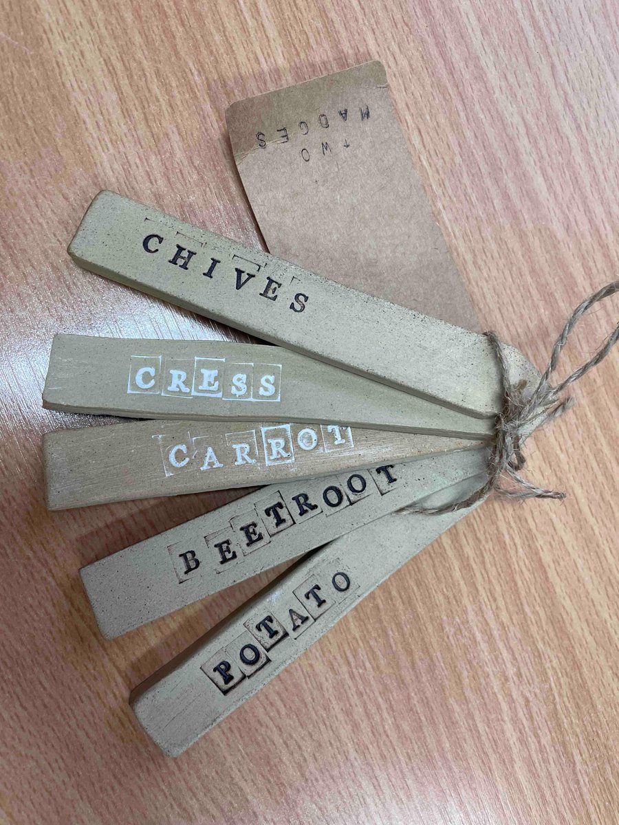SharpesMuseum's tweet image. New Maker Alert!!!!
We are delighted to welcome Two Madges to the Sharpe’s maker family. Beautiful seed labels in pottery as well as tealights. Get your Christmas ahopping done early!
#localmaker #supportheritage