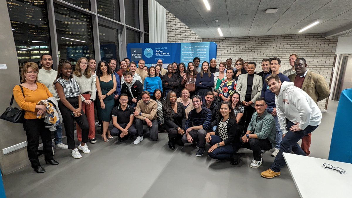 🚀 Les étudiants de la promo 2024 #MBAMCI de
<a href="/DevinciExec/">Devinci Executive Education</a> ont fait leur rentrée leur semaine

📽️ Découvrez en vidéo ces futurs talents #Marketing #Communication #Innovation #MarketingDigital #eCommerce #eBusiness #LetsGoDigital 

👇 #Thread à suivre