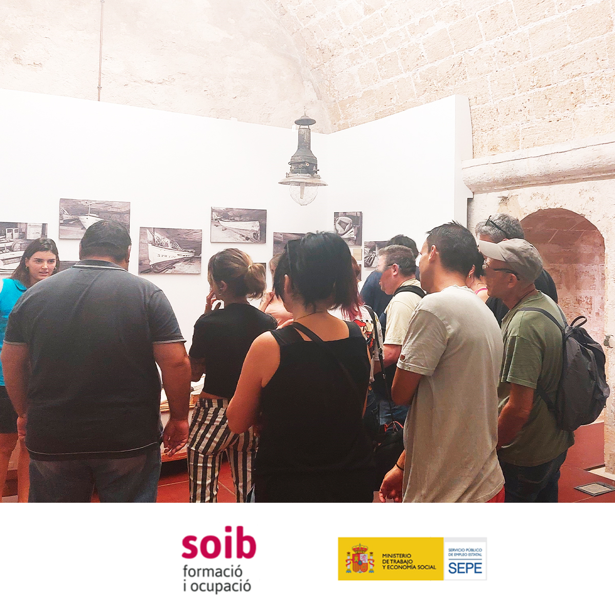 GIRASOLSalutMen's tweet photo. 🤩 Gaudim de la fantàstica visita al #Museu @MaritimMallorca amb l'alumnat de #FormacióDual #SOIBDual #Vulnerables
🏛️ Una gran manera d'aprendre fora de les aules!
Amb el suport de @SOIBgoib i @empleo_SEPE https://t.co/HaNzObIxeD