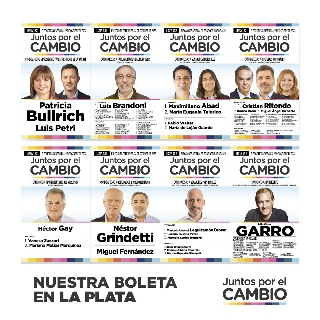 JulioGarro's tweet photo. ESTA ES LA BOLETA PARA EL DOMINGO

Porque los platenses no podemos volver atrás, porque necesitamos seguir por el camino de la transformación, porque queremos tener la Policía de la Ciudad y empezar y terminar la Segunda Etapa de las Obras hidráulicas y porque somos los únicos que podemos evitar que el kirchnerismo vuelva a la Ciudad. 

Este domingo, pensemos primero en la Ciudad. Este domingo, cuento con tu voto. #JulioGarro2023 #PrimeroLaCiudad #EsAhora