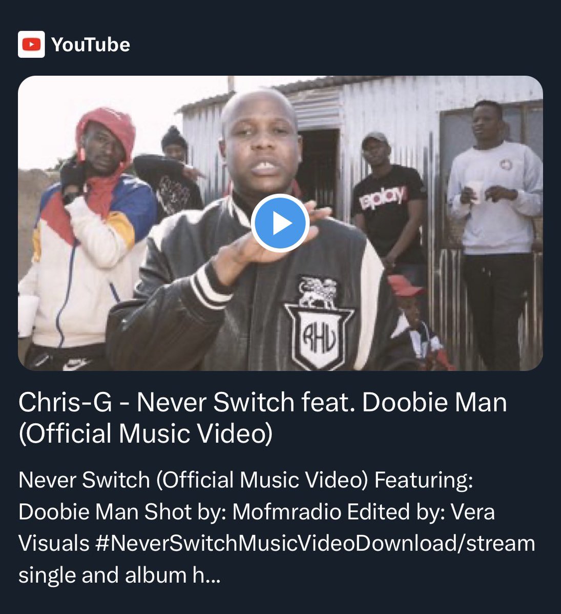 VeraVisuals's tweet photo. @chrisgthegoat_  - Never Switch ( Feat. Doobie Man )

OUT NOW 🐐🦍🔥🫡🙏🏾🏆🌍

Stream here : https://t.co/dGfcHbpSn0 https://t.co/6MGqcxHwwL