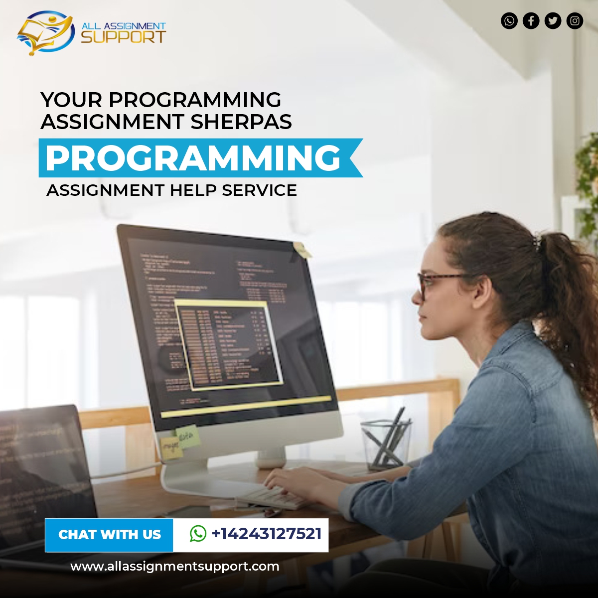 allassignmentus's tweet image. Stuck on your #Programmingassignment in the #USA? Don't worry! 🖥️ Score top grades with Programming Help from allassignmentsupport.com. 🚀 Your academic success is just a click away! 💯
Chat with us on WhatsApp at +14243127521
Click here: allassignmentsupport.com