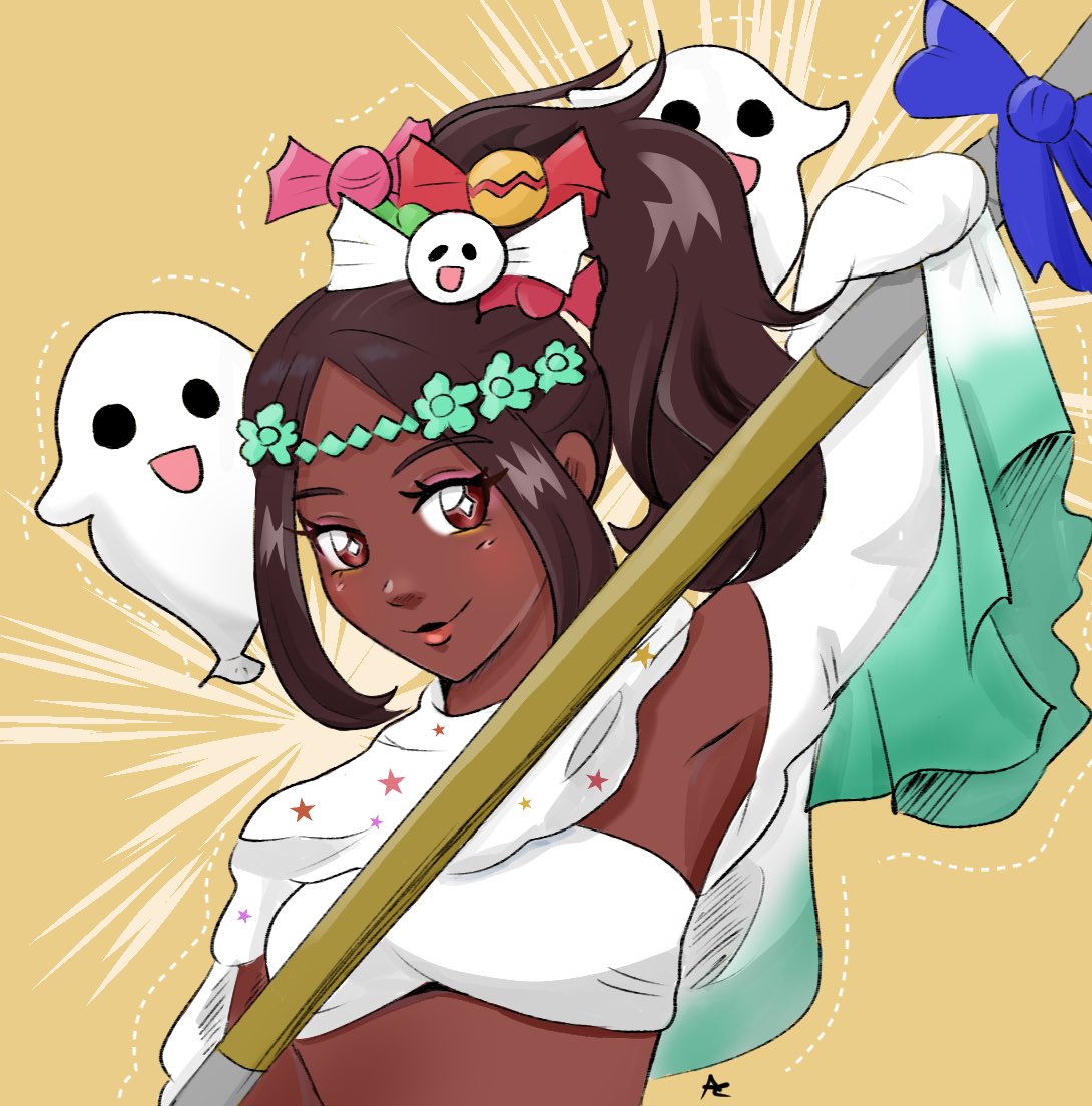 a_capri1998's tweet image. “I’m scaaaaary!” 👻
Princess #Timerra from #FEHeroes ✨
#FireEmblem #FireEmblemHeroes #FireEmblemEngage