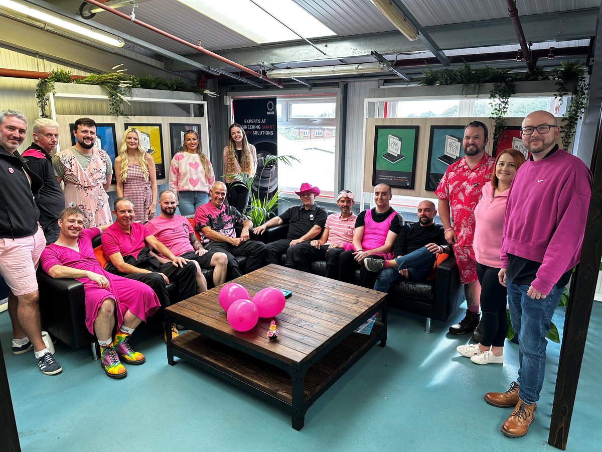 Well done team BGB raising £150 for #BreastCancerAwareness on #WearItPink day. Read more here: bgbinnovation.com/knowledge/news…

#questionableoutfits #goodcause #raiseawareness <a href="/BreastCancerNow/">Breast Cancer Now</a>