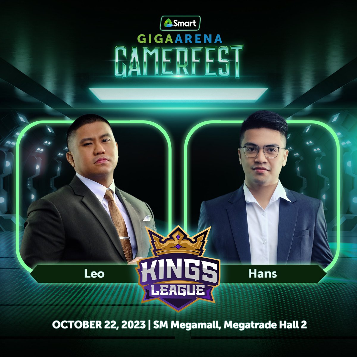 LiveSmart's tweet image. Watch these casters amplify your tournament experience at the #UBC2023 Grand Finals!

Catch their commentaries and game analyses for Kings League S2, Queens League S2, Delta League S2, and Smart Omega Showmatch happening at the #SMARTGigaArenaGAMERFEST. 🎧

🎫 ADMISSION IS FREE!…