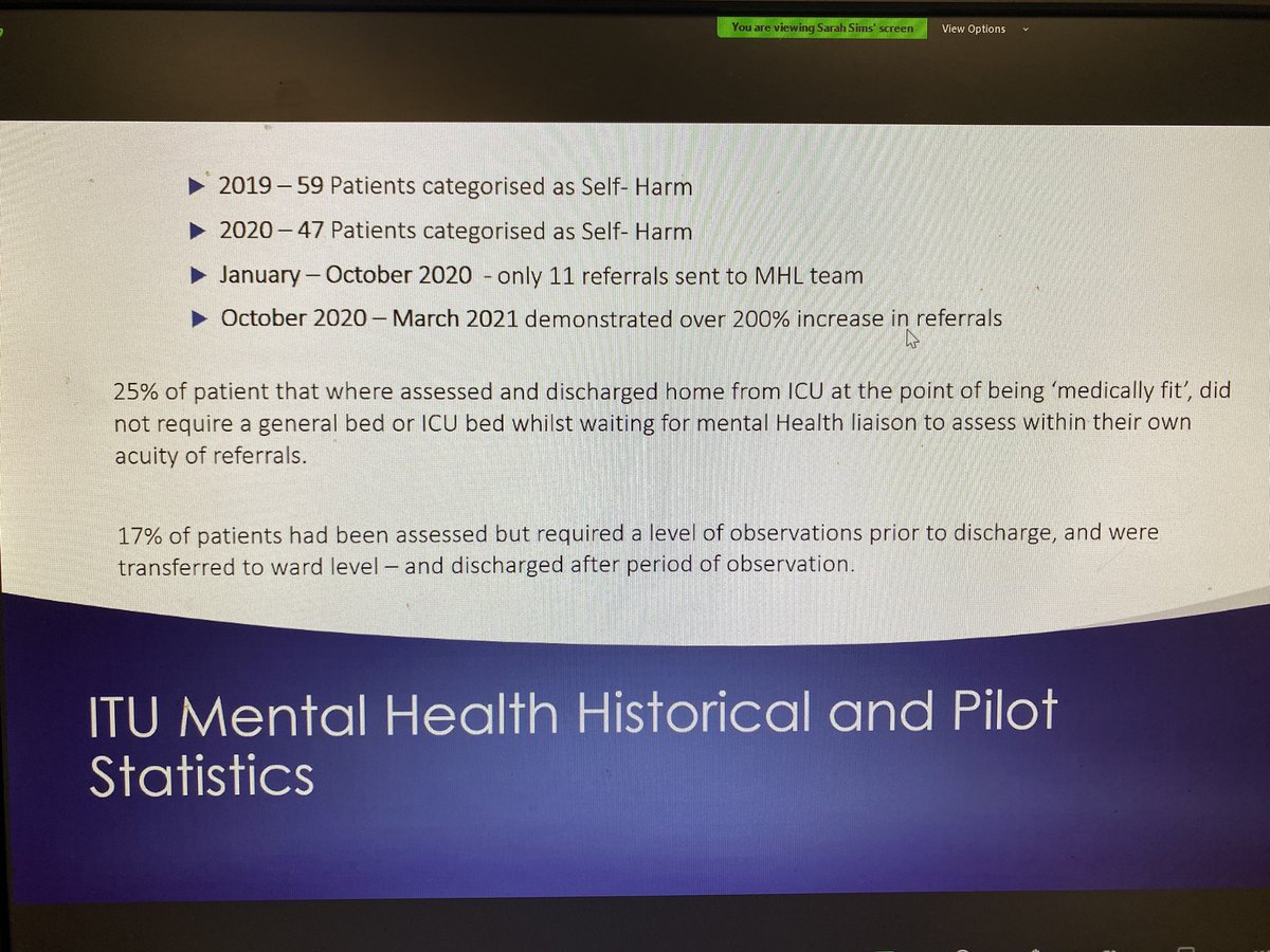 WelshICS's tweet photo. 200% increase in mental health referrals in referral. Psychosis, depression, anxiety, self harm patients 5% have PTSD. #wicsupdate2023 https://t.co/82cqHz6epK
