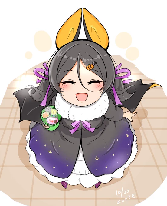 パパ見て!ママが着せてくれたの!