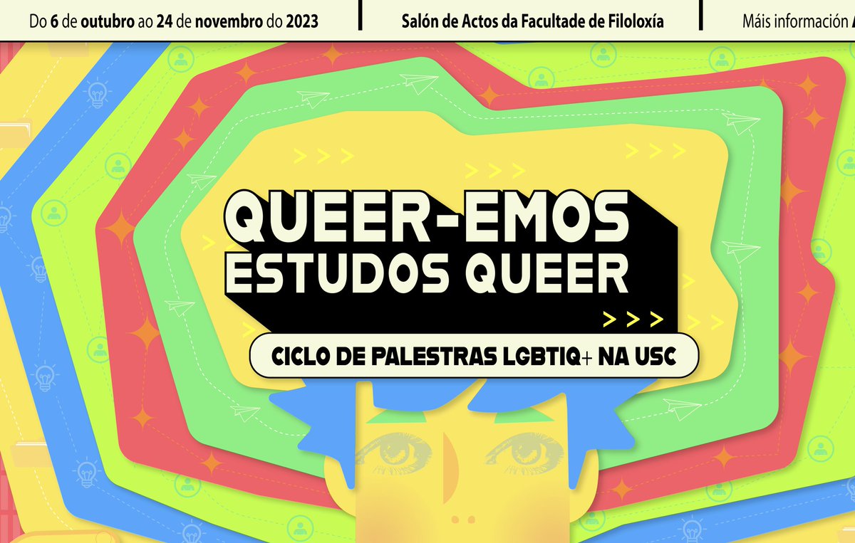 dalanyom's tweet photo. Esta tarde ás 18.30 en Filoloxía, no #Queer-ermos que organiza o #cifex, presentarei a @carmeadan que nos agasallará co relatorio "Epistemoloxías do queer: Identidade e disidencia sexual na Galiza". Non faltedes!
Máis info aquí 👇https://t.co/xD71kRTEzH https://t.co/LpEOWDcHlF
