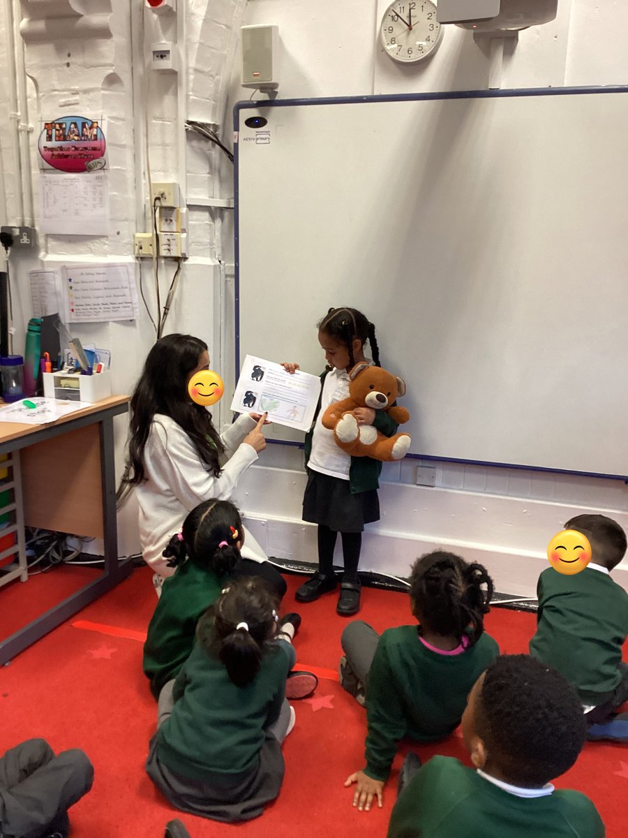 wyndclf's tweet photo. Fatima shared her โBilly Bearโ book review with RR ๐งธ. She used amazing oracy skills, to tell us all her favourite part of the story ๐ #WPS #EYFS #RR #Reception #LeighTrust #BillyBear #BookReview #EarlyReading https://t.co/XuTCbMG8py