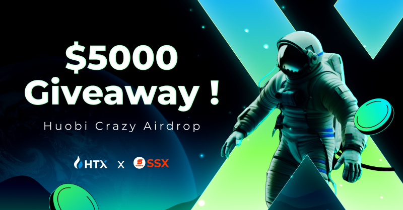 HTX_Global's tweet photo. SSX x #HTX $5000 Giveaway!

Let's celebrate $SSX being listed perfectly on #HTX together!

Enter to share 5000 USDT $SSX:
✅ Follow @HTX_Global @somesinglovers

✅RT + Like + Tag 2 Friends

✅Fill out the form