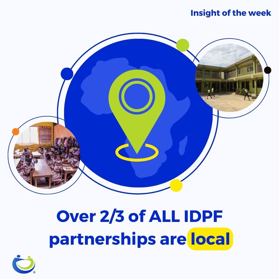 Insight of the week!

🤝We believe in the power of collective action -partnerships are the driving force behind our mission.

🌍We are proud that 2/3 of ALL our partners are local, empowering actors to deliver sustainable solutions in education. More ⬇️ 

bit.ly/3FmBgfp