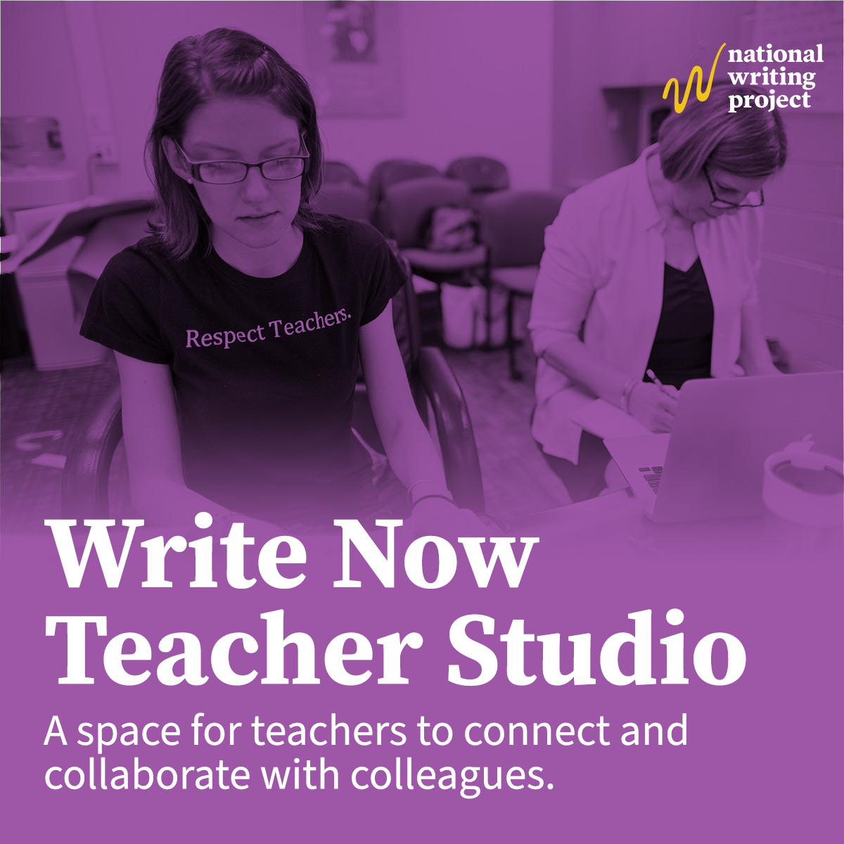 If you're looking for a place to share on this National Day of Writing (and beyond), we invite you to post why you write in the Write Now Teacher Studio, a free private space just for writing teachers! studio.nwp.org #WhyIWrite #writeout