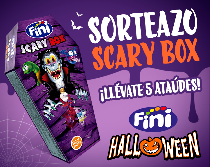 Fini_golosinas's tweet photo. 🧛‍♂️SORTEO🧛‍♀️Salimos de la #FINITUMBA de camino a la noche más terrorífica del año con 5 ataúdes cargados de...¿Vida? 😈Para participar:

❤️ Seguir a @Fini_golosinas 
🔂 RT completando la frase "Quiero un ataúd de #FINITUMBA para ver pelis de miedo con..."

Ganadores🎃lunes, 13h https://t.co/HUSc51E9H5