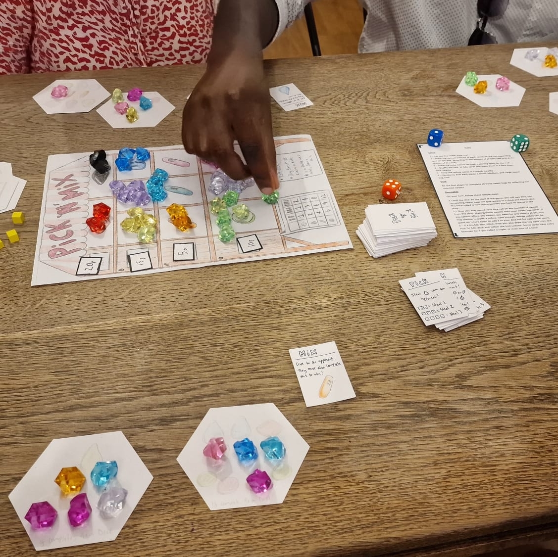 After MUCH deliberation (sorry) following our Game Jam in Bristol, we finally have a winner…⁠ 🏆

We LOVED the simplicity and potential of 'Pick N Mix’ by Phil McNeil - all about saving up your pocket money to buy sweets from the tuck shop 🍬

Thanks all for getting involved!