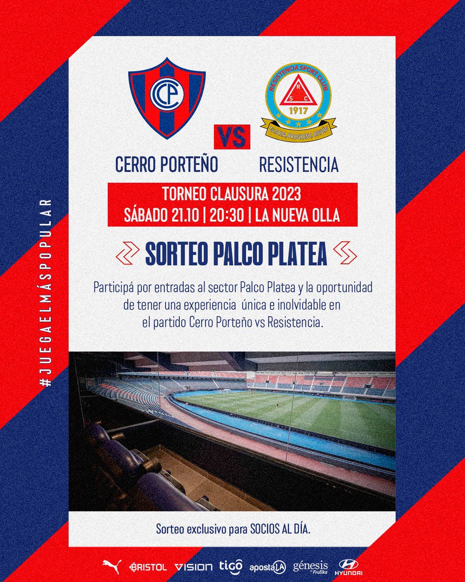 Socias/os Cerro Porteño tweet media