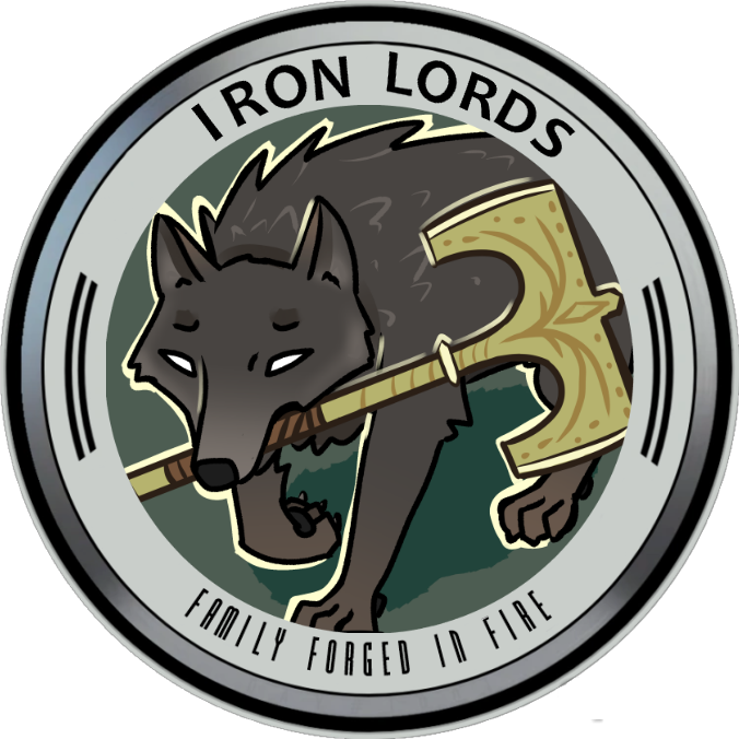 ClanIronLords's tweet photo. New official OC clan logo made by @SillyToasts https://t.co/yfvXDi2r9q