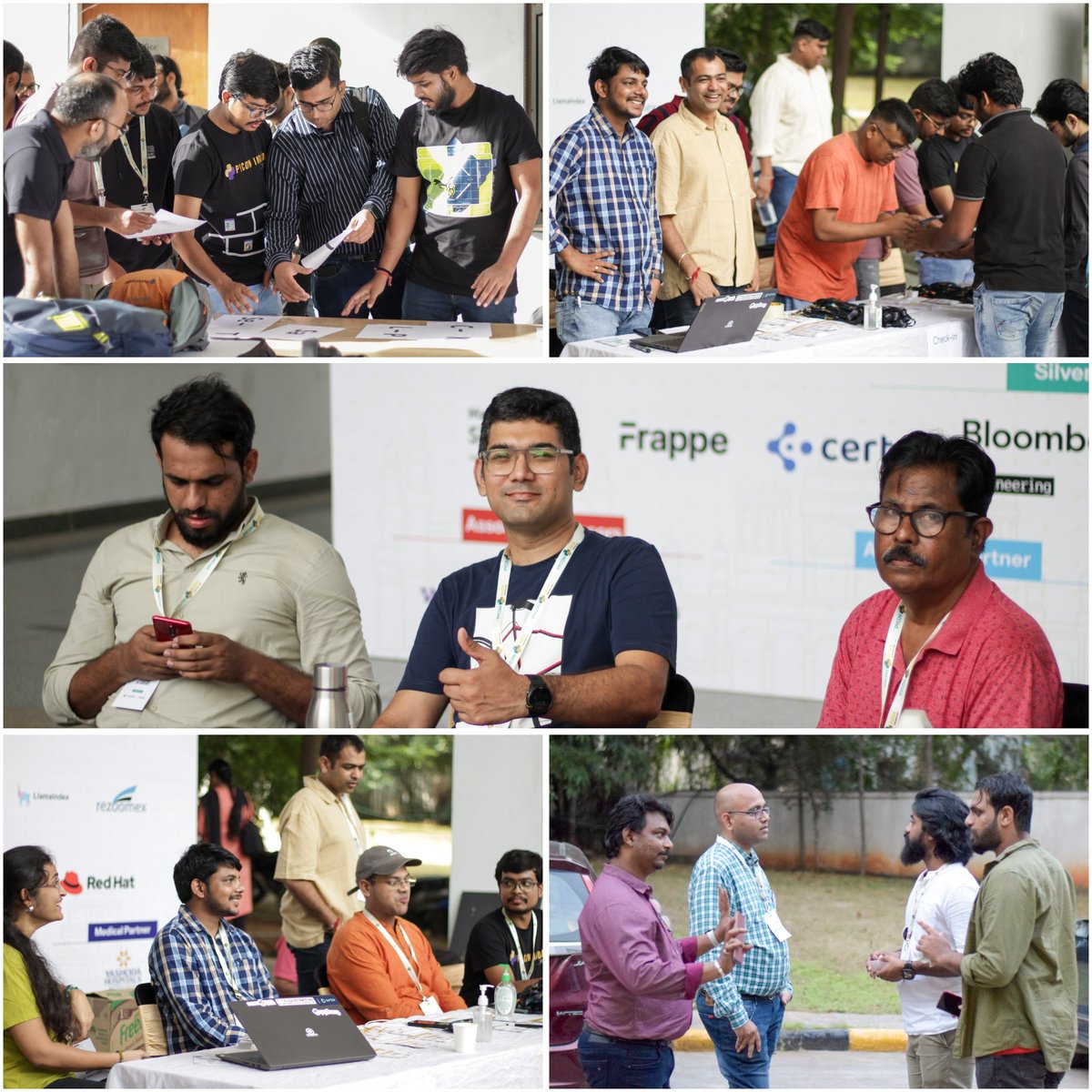pyconindia's tweet image. Hats off to our amazing #PyConIndia2023 volunteers! 🙏👏 Your hard work, enthusiasm and teamwork made this event a great success. We couldn't have done it without you. Cheers to a fantastic team! You rock🔥💯
#PyConIndia #PythonForAll #CodeCollaborateCelebrate